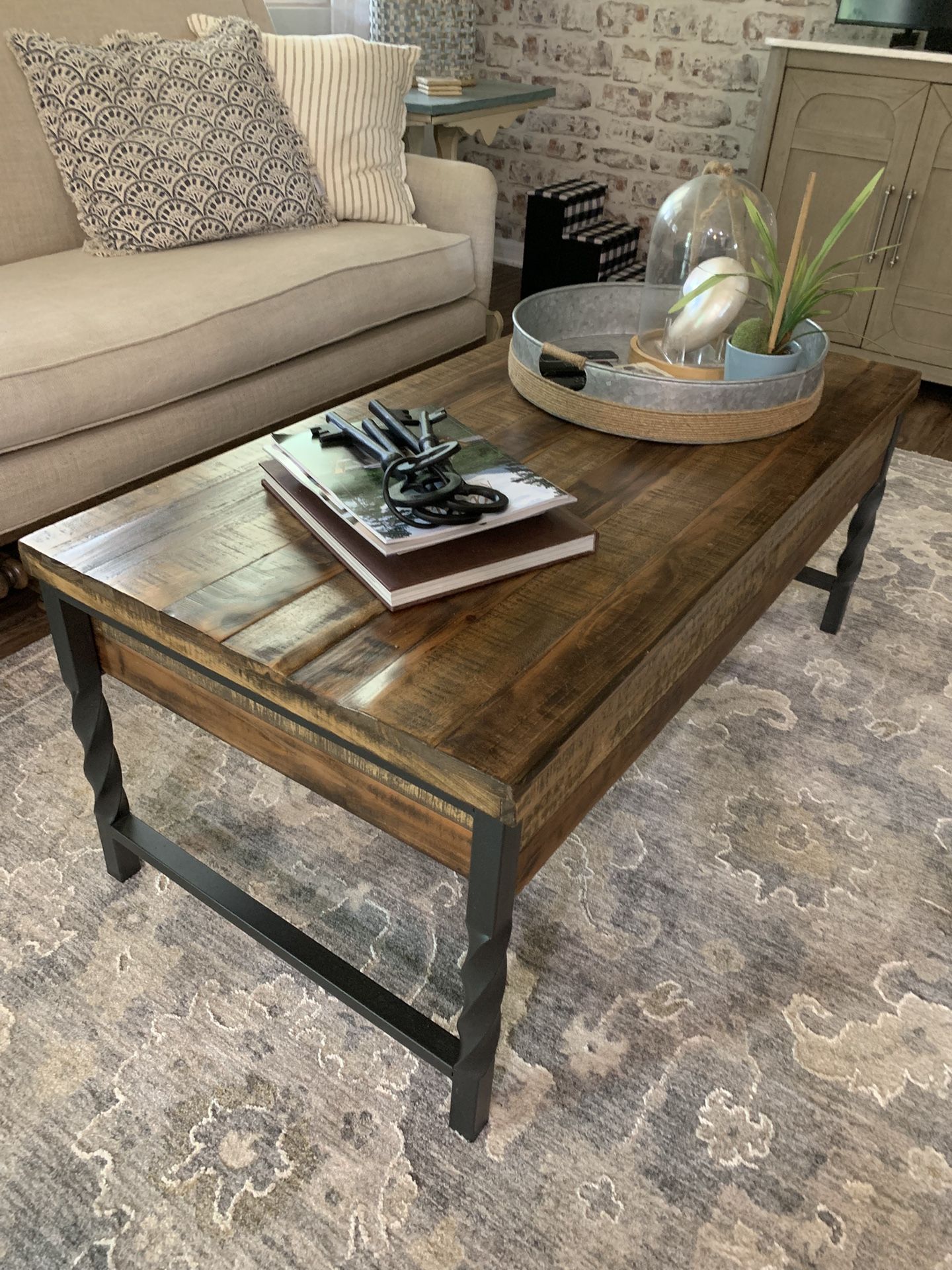 Rustic Barn Wood Coffee Table
