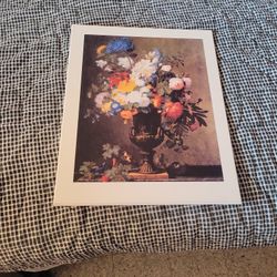 Vase Flowers With Birds