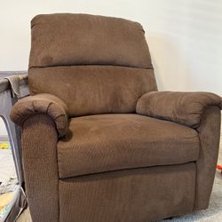 Brown used Recliner