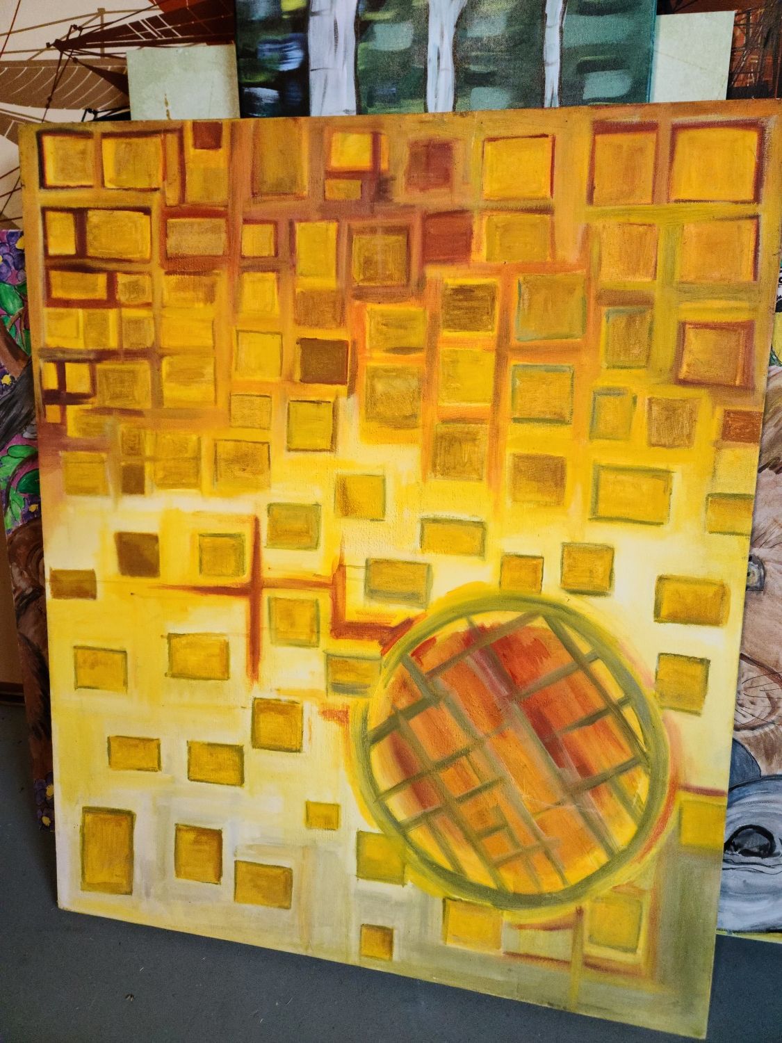 30x36 Original Hand Painted on Canvas