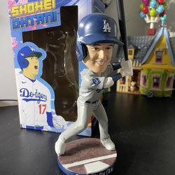 2024 Gray Jersey Dodgers Shohei Ohtani Bobblehead