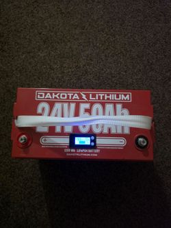 Dakota lithium 24v50ah