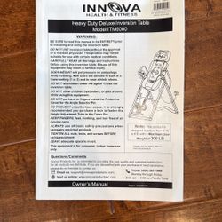 Heavy Duty Inversion Table