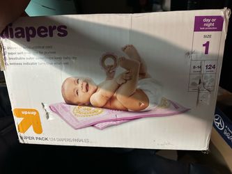 Diapers size 1 and 2 bundle only
