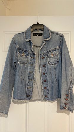 London Distressed Denim Jacket