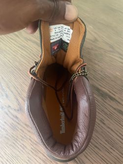Timberland Beef &  Broccoli Brown& Green size 8