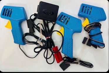 1978 Ideal Slot Car 3 Hand Controllers & Transformer Untested $5 As
