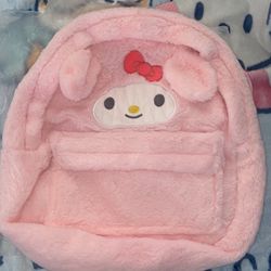 My Melody Fluffy Backpack XxSanrio