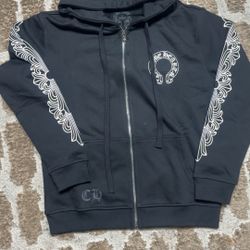 Chrome Heart Zip Up Up Size Small