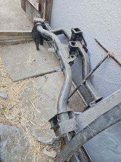Vehicle Trailer Hitch Receiver Frame Assembly