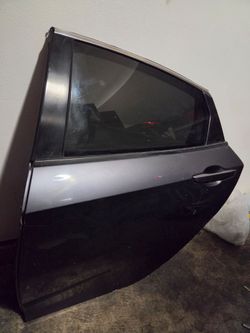Gray rear left door, Honda Civic 2016–2021