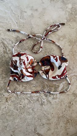 Red Carter Bikini Top (NWOT)