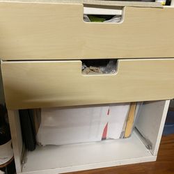 Three-drawer cabinet/table - best deal for moving, only $10!