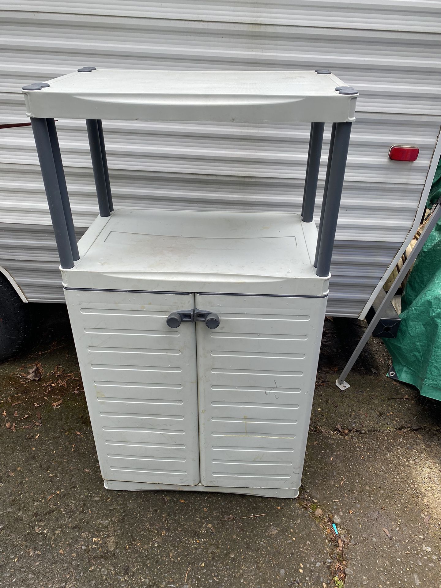 Outdoor Resin Storage Cabinet