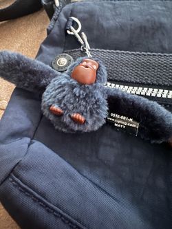 Kipling Matt Navy Blue Crossbody Bag
