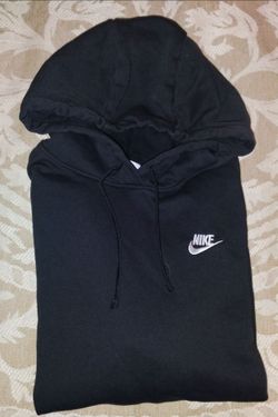 FIRM IN MERCED‼️SIZE XL MENS Nike Club Fleece Black Pullover Hoodie