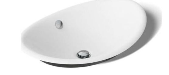 20.75” Oval Vessel Bathroom Sink