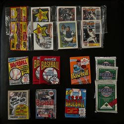 12 Packs of Baseball Cards