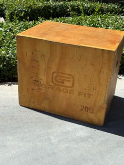 GarageFit Wooden Plyo Box / Jump Box — 3-in-1