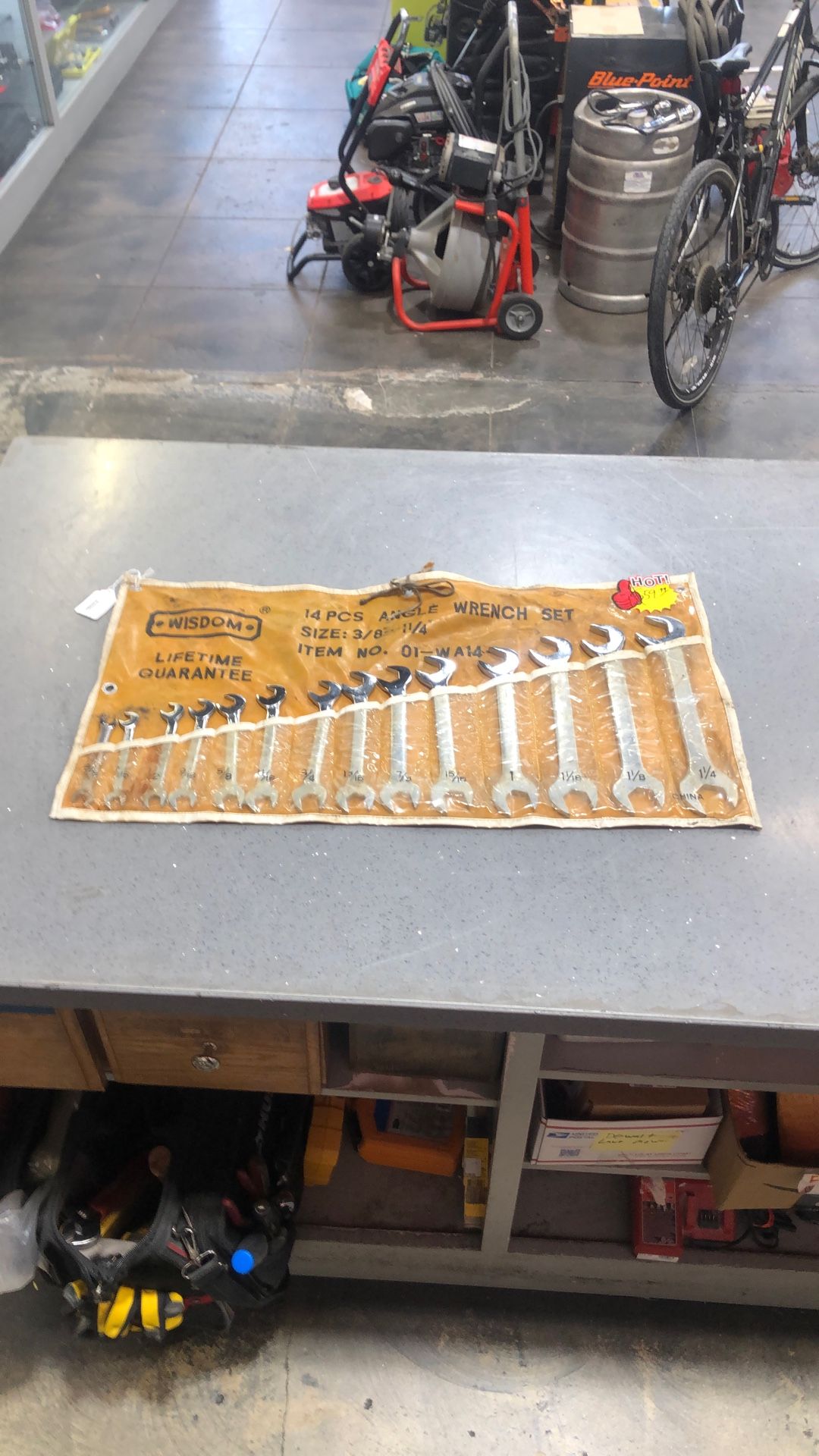 14 PCs Angle Wrench Set 