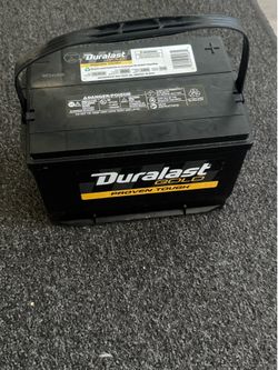 Car battery  duralast gold
