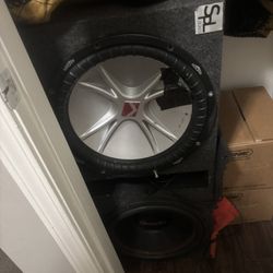 2 15 Inch Subs Speaker Box