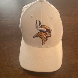 MINNESOTA VIKINGS NFL EQUIPMENT ON-FIELD Reebok Baseball Cap HAT – WHITE - One size fits all