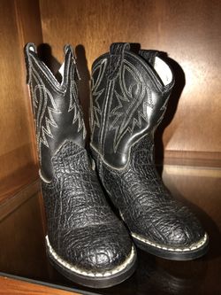 Toddler boys girls cowboy boots size 5 Halloween costume Bronco