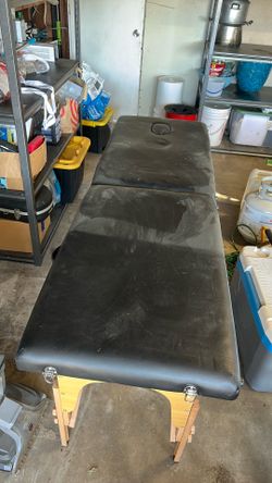 Massage table