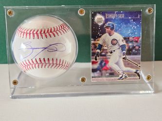 Sammy Sosa Autographed Baseball w/Beckett Authentication
