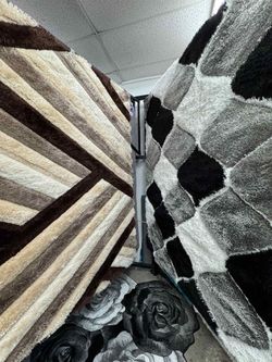 Shaggy Area Rugs Lot of Three