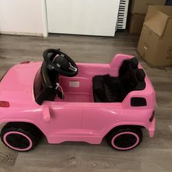 Pink Car For Todler.