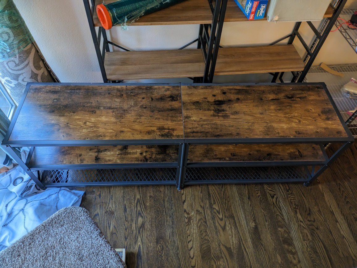 Metal TV Stand 63in