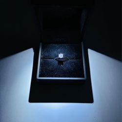 VVS1 Moissanite Promise Ring