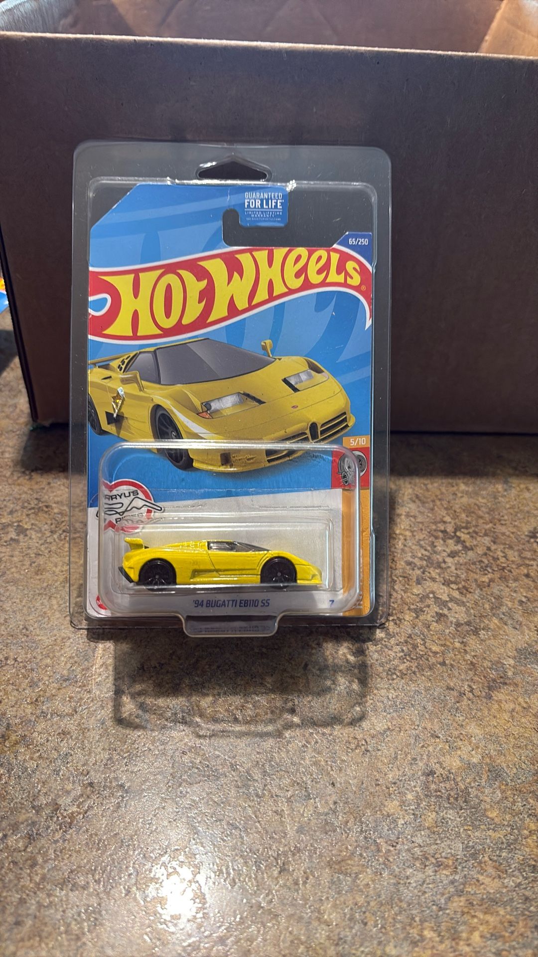 2022 Hot Wheels '94 Bugatti EB110 SS Lot of 3 Yellow