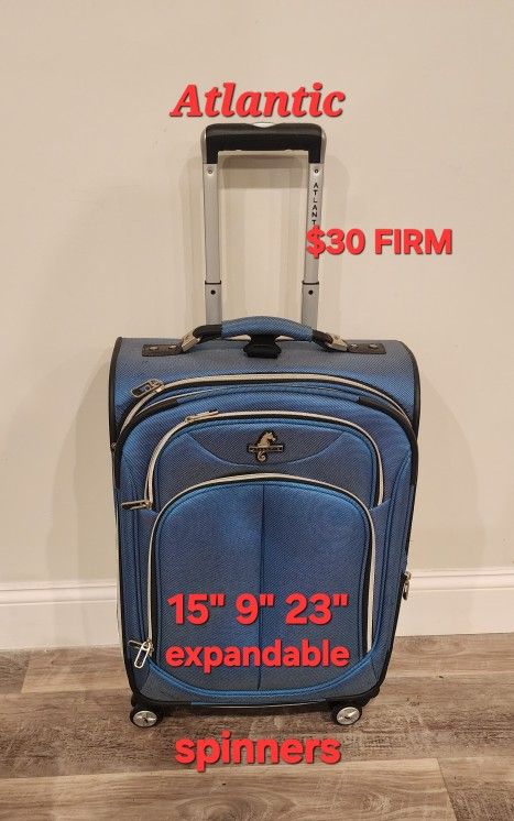 Atlantic Expandable Suitcase W Spinners