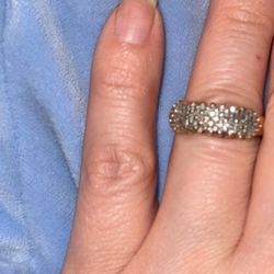 Gold ring for woman 14 karat gold