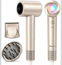 Bopcai Hair Dryer with Attachments