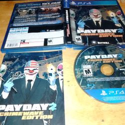PS4 Game Payday 2 Crime Wave Edition 