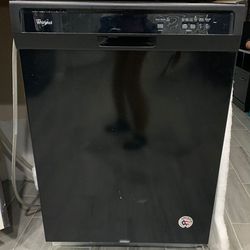 microwave and dishwasher black color