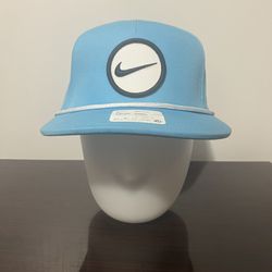Nike Adjustable True Retro72 Golf Hat Blue Snapback DH1343 416 New Cap Turquoise