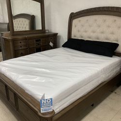Mattress Queen 🔥 white tags on mattress means all new material