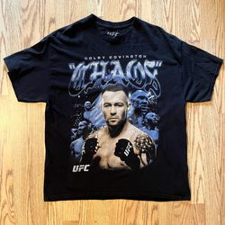 Men’s Large UFC x GOAT Crew Colby Covington T Shirt