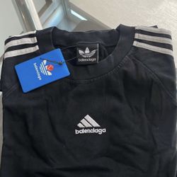 Adidas × BB Embroidered T Shirt Oversized