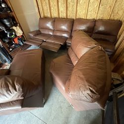 Cheap Leather Couch