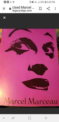 Marcel Marceau Booklet & Mcarthur Court Program 1971
