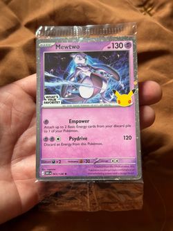 30th Celebration Mewtwo PROMO