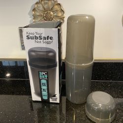 SubSafe SHARK TANKS Sub Sandwich Container 6” & 12”Keep Your Sub Fresh Not Soggy