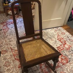 Vintage Kids Rocking Chair