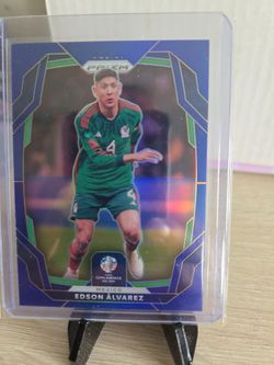 Mexico  Soccer  Edson  Alvarez  Parallel  Refractor  Card